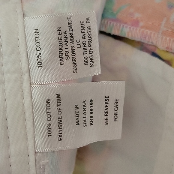 NWOT Lilly Pulitzer Size 00 Colorful Women's Shorts - Picture 4 of 5